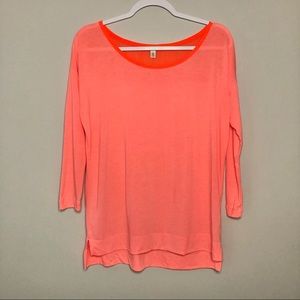 GAP Boatneck Tee Pink Size Small